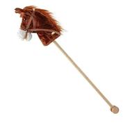 Hobby Horse con stupore e anelli Bruno marrone