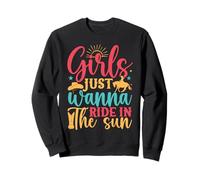 Hobby Horse Rider Girls Just Wanna Ride Cavallo da Felpa