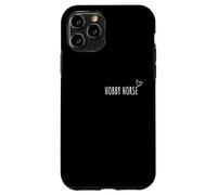 Hobby Horsing, giocattolo equestre per bambini che giocano al galoppo Custodia per iPhone 11 Pro