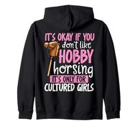 Hobby Horsing Hobby Horses Riding Jumping for Girls Felpa con Cappuccio
