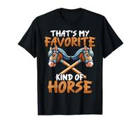 Hobby Horsing Hobby Horses Riding Jumping for Girls Maglietta