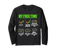 Hobby Investire Tempo Libero ETF ETF Maglia a Manica