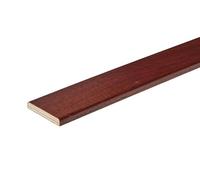 Hobby Legno - Coprifilo Rivestito In Legno Di Mogano Verniciato mm. 60X10X2250 (Prezzo Per ml. 11, 25)