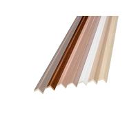 Hobby Legno - Paraspigolo Massello In Legno Tinto Noce Medio mm. 28X28X3000 (Prezzo Per ml. 12)