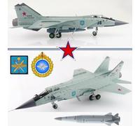 Hobby Master 1/72 HA9705 MiG-31K Foxhound-D Russian Air Force con KH-47M2 Kin...