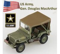 Hobby Master 1/72 HG4216 Willys Jeep US Army, Gen. Douglas MacArthur, Leyte
