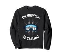 Hobby Sci Sci The Mountain is Calling capanna Sci Montagne Felpa