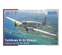 HOBBY SPECIALE 72485 MAQUETTE AVION TACHIKAWA KI-54 HICKORY ""CATTURATO E...