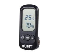 HOBBY Terraristik Terra Check I Igrometro digitale e termometro con funzione di allarme I per il controllo preciso dell'umidità e della temperatura nei terrari I per un clima ideale per terrari