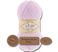 Hobby YARN Alize Baby Best - 3 etichette per etichette con lana Alize Baby Best Premium, 1 x 100 g, in acrilico, per lavorare a maglia e uncinetto (27)