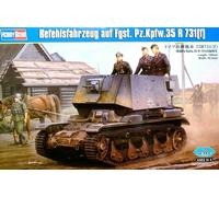 Hobbyboss 1:3 5 Befehlsfahrzeug Auf Fgst. Pz.kpfw.35 R 731 (F) Tank Kit Modello