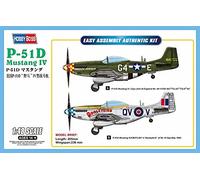 Hobbyboss 1:48 -Modellino Aereo P-51D Mustang IV Fighter - HBB85802