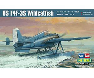Hobbyboss 1:48 -Modellino Aereo US F4F-3S Wildcatfish
