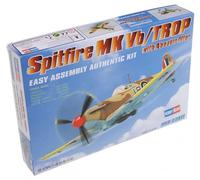 Hobbyboss 1:72 Scala Spitfire MK VB Trop con Filtro Kit di Montaggio Authentic