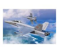 HobbyBoss 385819-1/48 FA-18F Super Hornet VFC 12 Scale 1:48