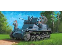 Hobby Boss 80147 - Modellino di German Flak Panzer IA w/Ammo.Trailer