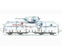 Hobbyboss 82912 - 1:72 Treno Corazzato Sovietico - Nuovo