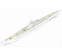 Hobbyboss 83508 - 1:3 50 German Navy Tipo Ix-C U-Boat- Nuovo