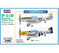 Hobby Boss 085808 1/48 P 51d Mustang Modellino in plastica, modello Ferrovia accessori, modellismo, Multicolore