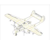 Hobbyboss 87262 - 1:72 US P-61B BLACK WIDOW - Nuovo