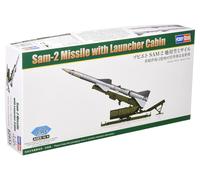HobbyBoss Sam-2 Missile with Launcher Cabin 1:72 82933 modellismo