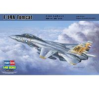 Hobbyboss Kit di montaggio Tomcat F-14A in scala 1:48, 26,56 x 27,09 x 6,77 cm
