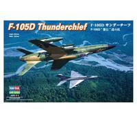 Hobbyboss Kit modello Thunderchief F-105D, scala 1:48, 8000 pollici