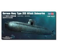 Hobbyboss Modellino Sottomarino German Navy Type 212 Attack Scala 1:350 - HBB83527
