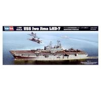 Hobbyboss Scala 1:700 - Modellino Nave da Guerra USS Iwo Jima LHD-7 - HBB83408