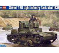 Hobbyboss Soviet T-26 Luce Fanteria Serbatoio Mod.1931 più Leggero 1:3 5 Modell