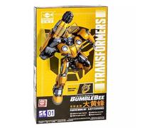 Hobbyboss Trumpeter 03100 Transformers Bumblebee Beetle SK01 Smart Kit - Action Figure Robot da Collezione, Kit Modellismo da Costruire Pre-colorato
