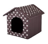 Hobbydog, Cuccia per Cani, Taglia 4, Marrone con Zampe