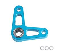 Hobbyfire Braccio di manovella in alluminio Hop-Up parte per Tamiya TD4 con cuscinetti a sfera incorporati Sostituire 22034