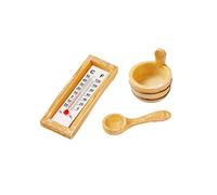 Hobbyfun Accessori sauna 3 pezzi regalo benessere