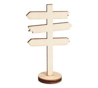 HobbyFun Guida in miniatura in legno, 4,5 x 8 cm, decorazione fai da te
