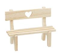 Hobbyfun Panca in legno con cuore