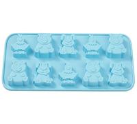Hobbyfun Stampo in silicone per animali da fattoria, ca. 20,3 x 10,5 x 1,2 cm