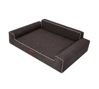 HOBBYGARDEN Cuccia morbida per cani, letto per animali domestici, colore: marrone, 98 x 66 cm