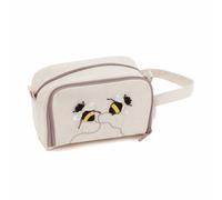 HobbyGift Borsa All’Uncinetto Con Zip Ape - Borsa Per Conservazione Hobby