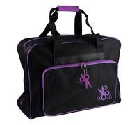HobbyGift Borsa Macchina Da Cucire - Nero/Viola - Per Archiviazione Artigianato