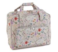 HobbyGift Borsa Per Macchina Da Cucire In PVC Wildflowers Con Manici E Zip
