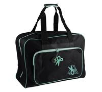 HobbyGift Borsa Per Macchina Da Cucire - Nero/Turchese - Storage Per Artigianato