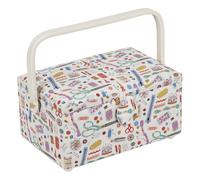 Hobbygift Cucito Scatola (M) Haby Nozioni - Conservazione - Merceria - Gift -