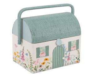 Hobbygift Cucito Scatola: Ricamato: Paese Cottage - Craft Conservazione -