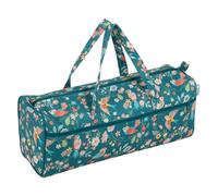 Hobby Gift Borsa portaoggetti per progetti di ferri da maglia, voliera per uccelli
