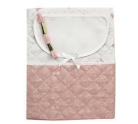 hobbymio.it Trapuntino da Culla da Ricamare a Punto Croce, Trapuntino da Culla con Tela Aida più Matassina di Filo, Trapuntino Culla Double Face (05 Rosa)