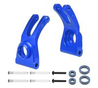 Hobbypark Mozzi posteriori in alluminio per Arrma 1/10 Granito 4X4, Typhon, Big Rock, Senton, sostituzione di AR330467, parti di opzione (blu navy)