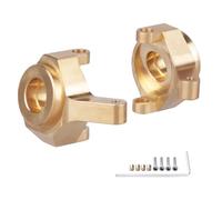 Hobbypark SCX24 Ottone Sterzo Knuckle Anteriore per Axial SCX24 Gladiator Chevrolet C10 Deadbolt Wrangler JLU B17 Betty Bronco Aggiornamenti