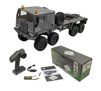 HobbyPlus 1/18 RC Crawler CR18P Terranaut 8x8 RC Truck Auto telecomandata con blocco completo 8WD RTR sterzo attivo a 4 ruote, cambio a 2 marce, verricello di recupero, luci LED, batteria 2S LiPo