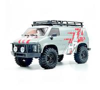 HOBBYPLUS CR18P EVO 2 RockVan RC Crawler - Mini Crawler RC in scala 1/18 con trasmissione a due velocità, ingranaggi interamente in metallo, piattaforma EVO evoluta, pronto all'uso, stile distintivo